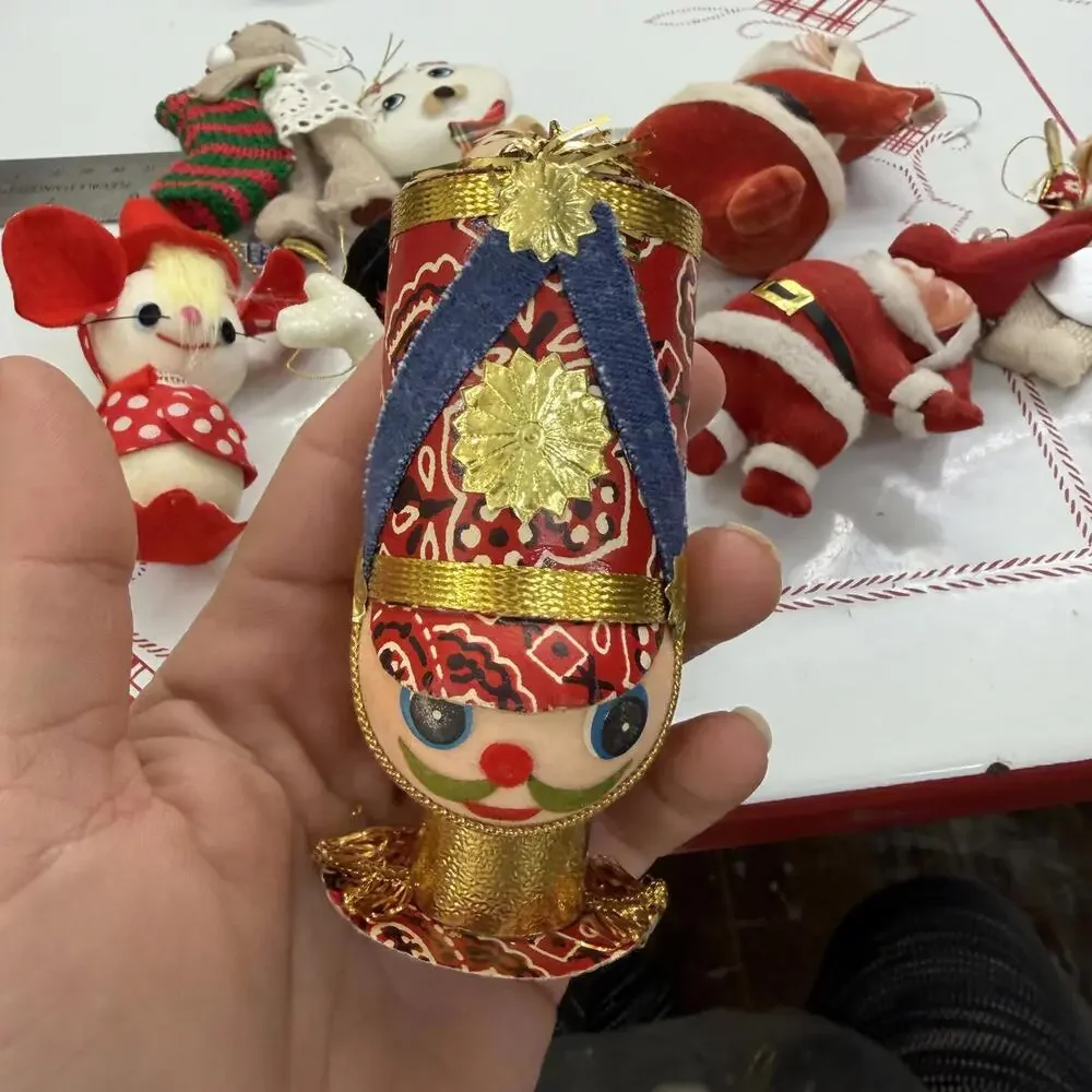 MCM Japan made Christmas ornament bundle of 20 vintage 1960s